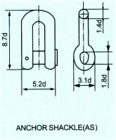 ANCHOR SHACKLE