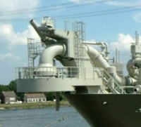 Dredging Bow Discharge Installation