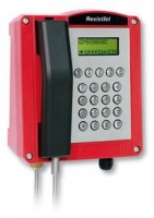 Weatherproof Telephone ResistTel red