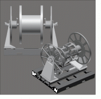 Spooling winches