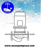 LN - Vertical In-line close coupled centrifugal pump, based on DIN 24255 