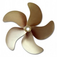 Skwed free propellers