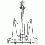 STOCKLESS ANCHOR 