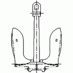 STOCKLESS ANCHOR 