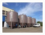 Tanks for Bulk Handling System: