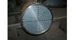 Shell and tube heat exchangers with bimetal pipes 