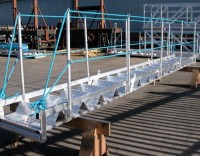 Shallow Angle Lightweight Aluminium Gangway