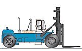 Forklifts 10-60 tonnes