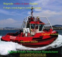 Tugboat shipside fender