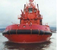 boat bumper tug rubber fender for ship yard 