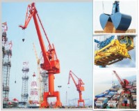 Portal Jib Crane for Container/Bulk Cargo