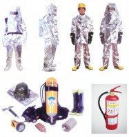 Fire-fighting appliance,fireman's outfit,breathing apparatus,EEBD,fire extinguisher