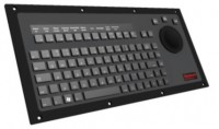  IEC 60945 approved Keyboard with Trackball 